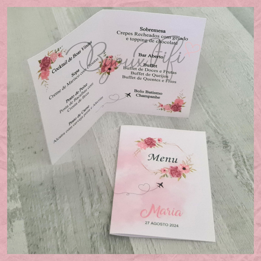 Ementa livro "Pink Passport"
