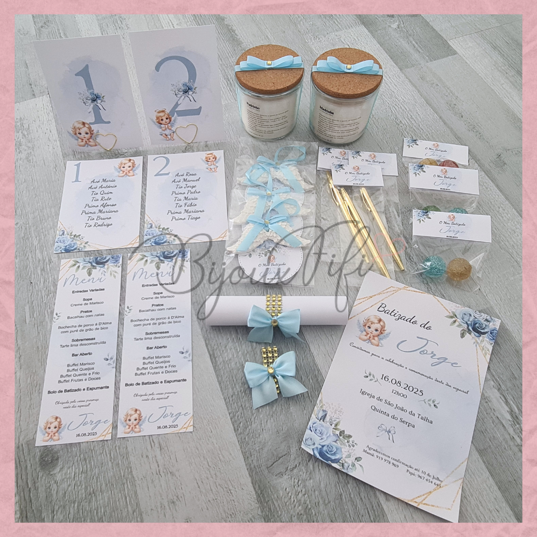 Cartões Seating Plan "Cute Angel"