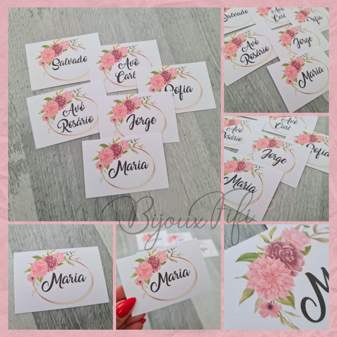 Marcador de Mesa Individual "Pink Passport"