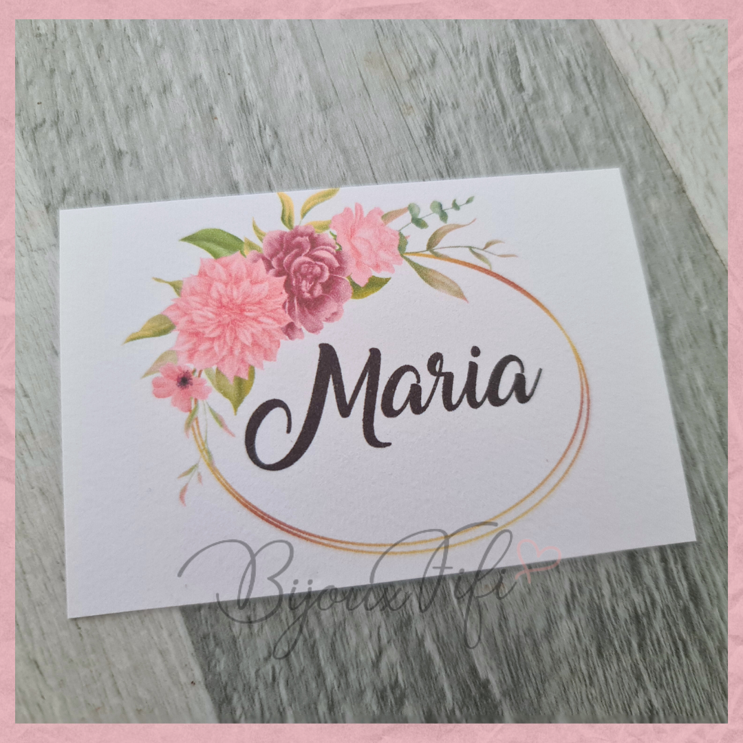 Marcador de Mesa Individual "Pink Passport"