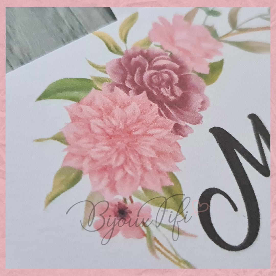 Marcador de Mesa Individual "Pink Passport"