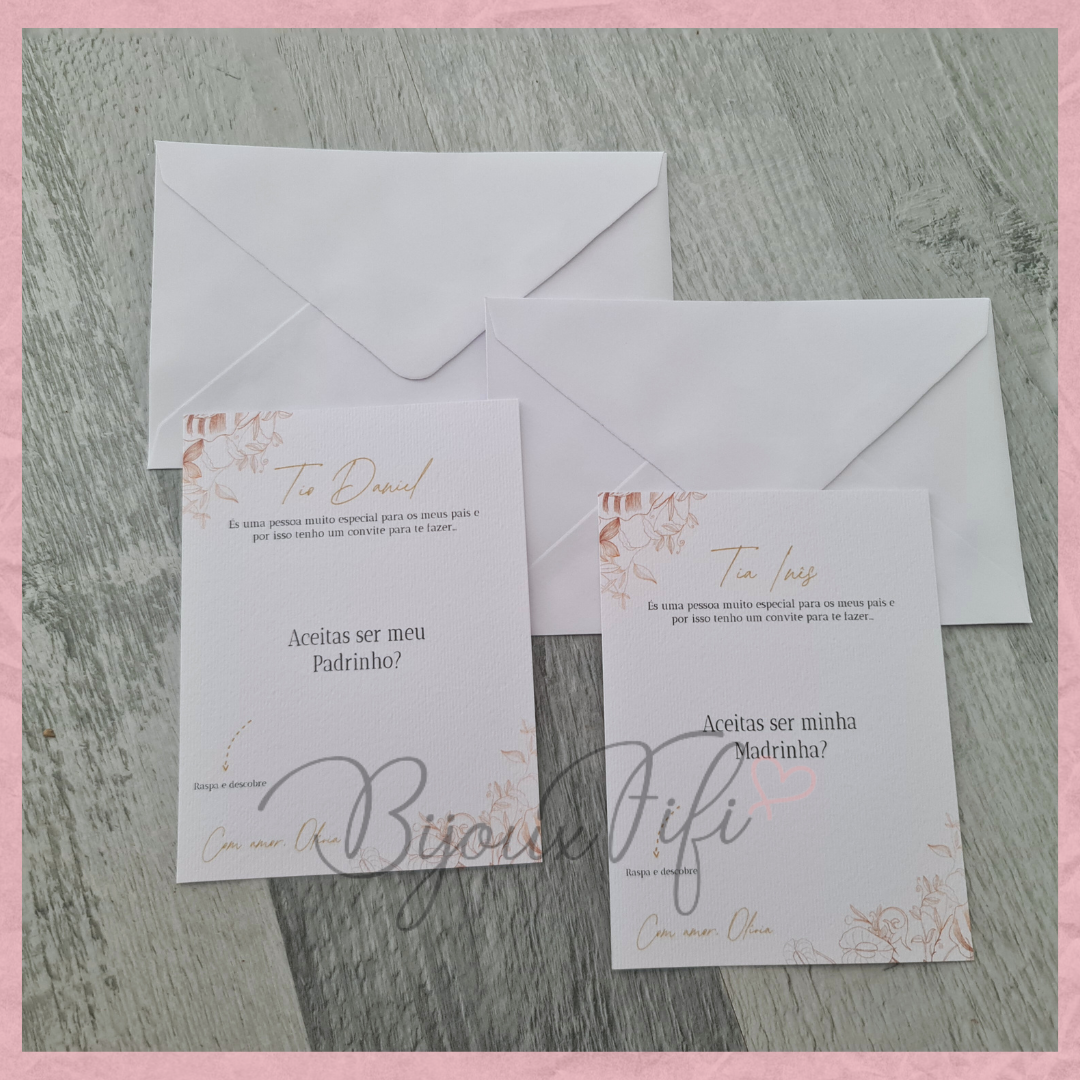 Convite Raspadinha "Rustic"