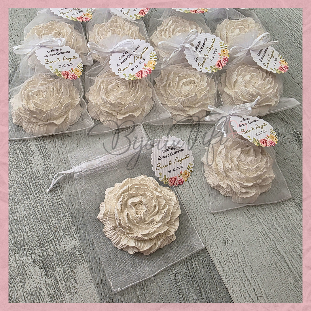 Flor Gesso Perfumado "MB014"