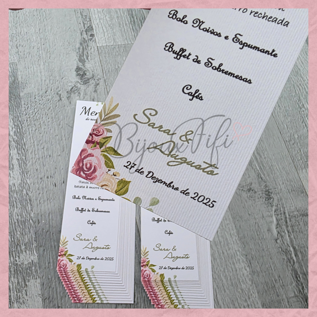 Ementa Floral "MB014"