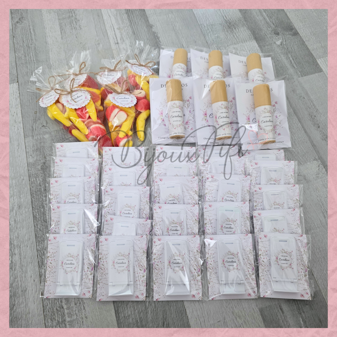 Pack 6 Lápis de cor + desenhos "WildFlowers Rose"