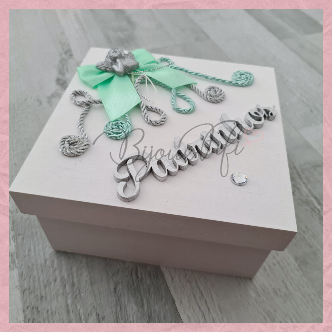 Caixa Oferta Padrinhos "Florest"