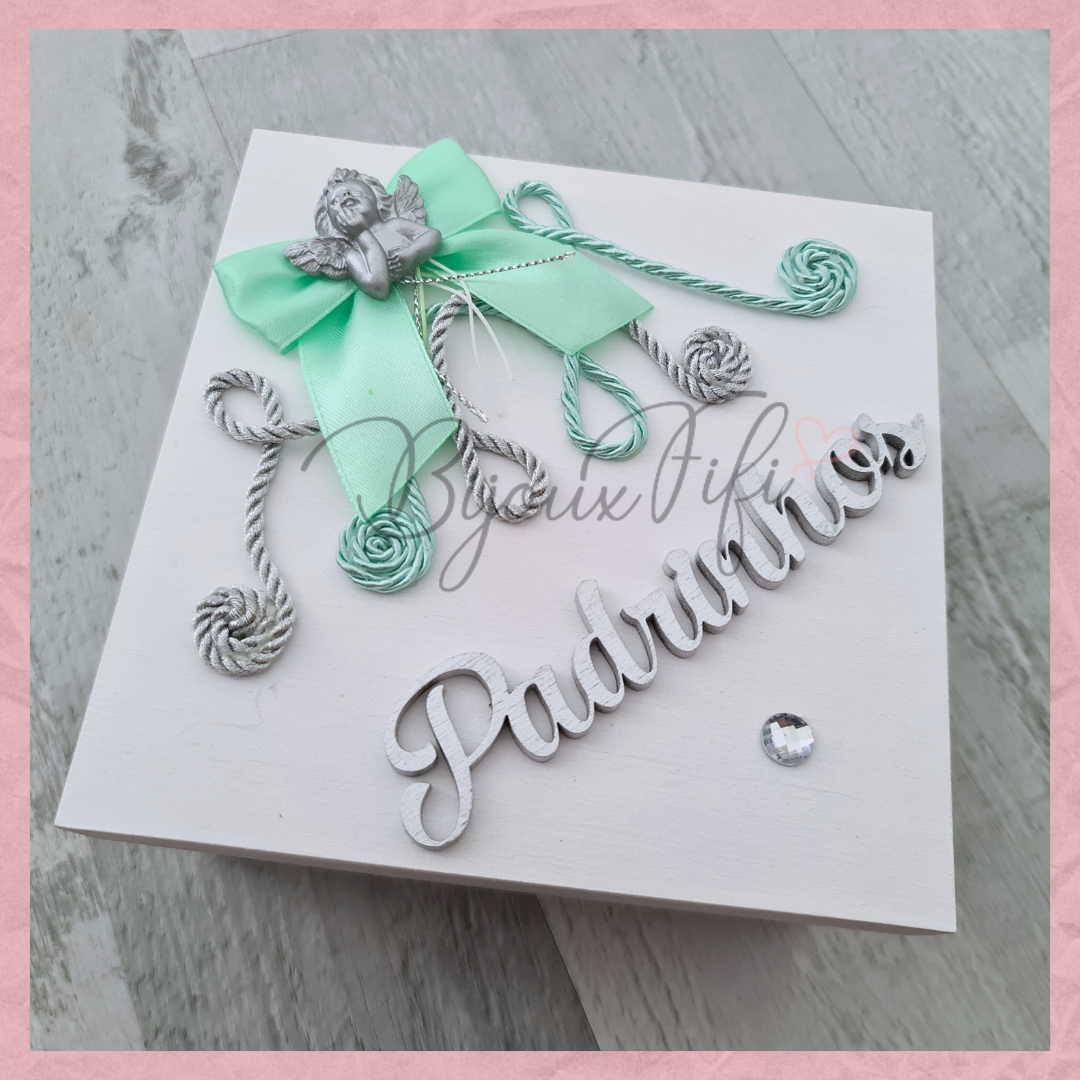 Caixa Oferta Padrinhos "Florest"