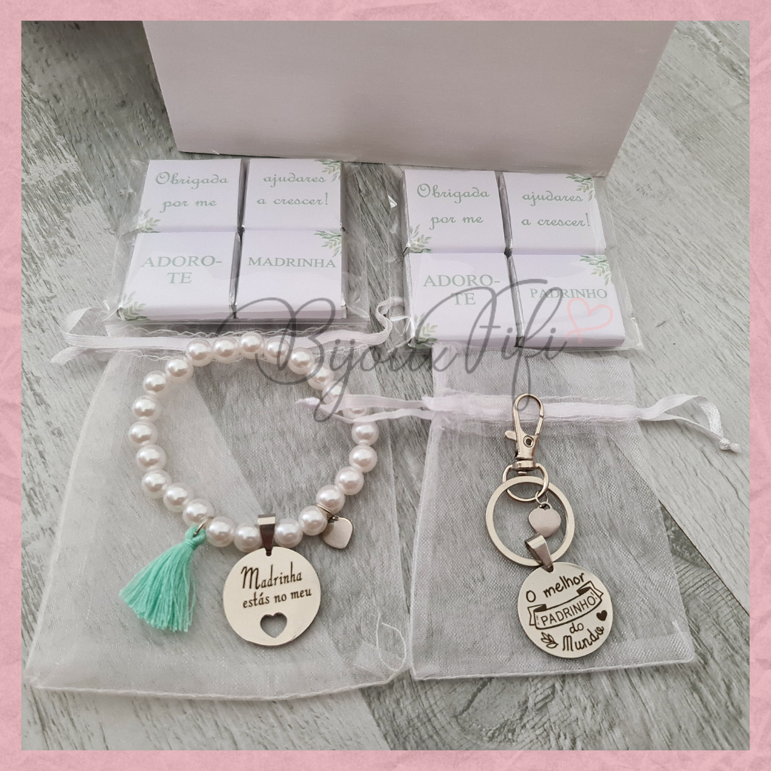Caixa Oferta Padrinhos "Florest"
