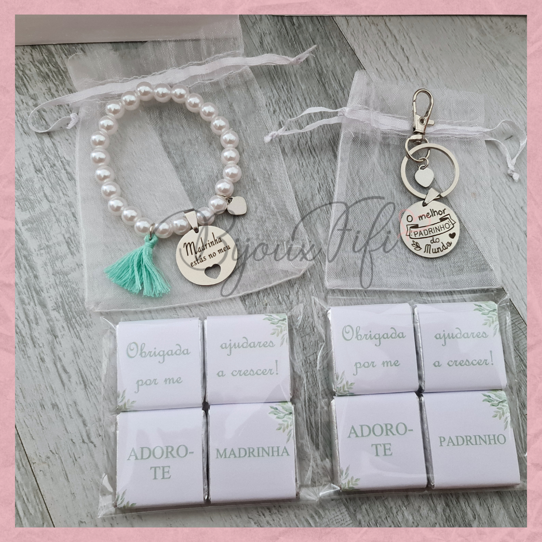 Caixa Oferta Padrinhos "Florest"