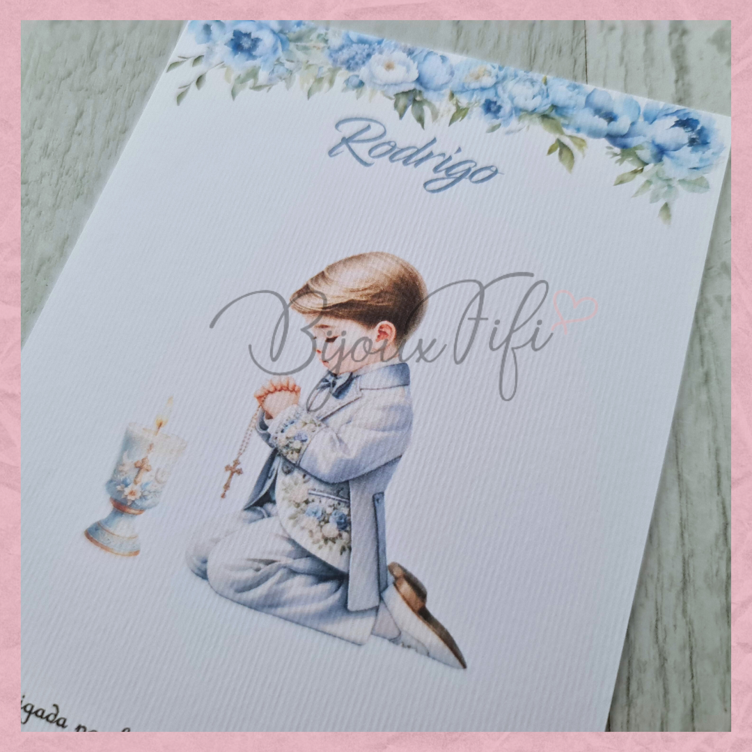 Menino 1ª Comunhão