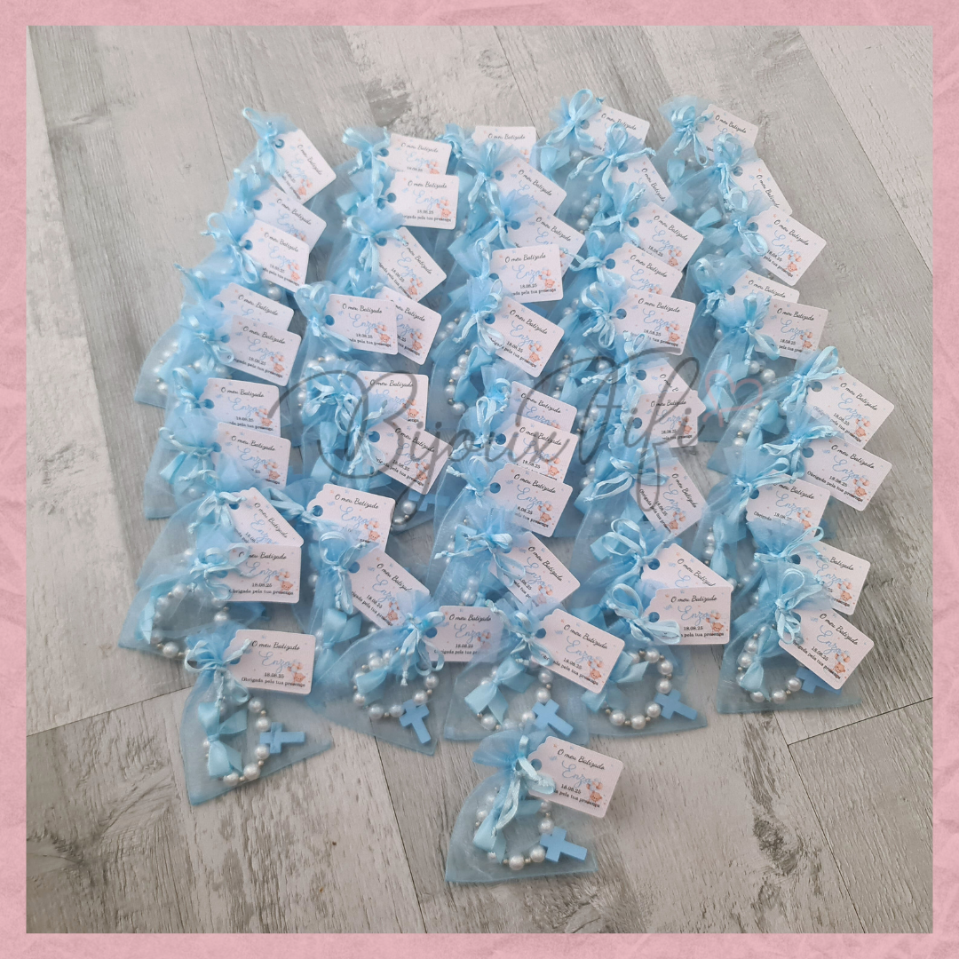 Saco com Dezena "Cute Bear" Blue