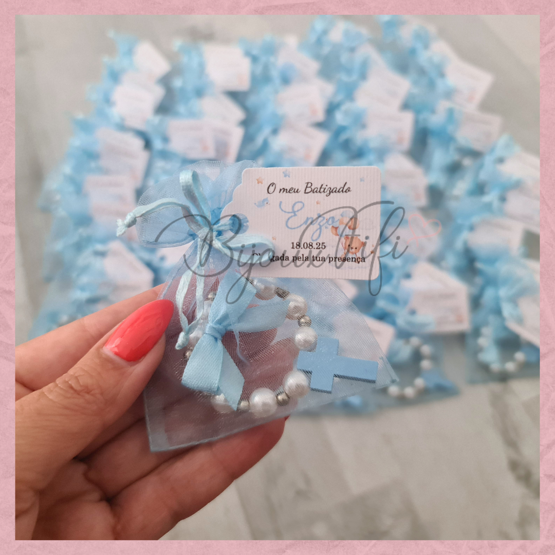 Saco com Dezena "Cute Bear" Blue