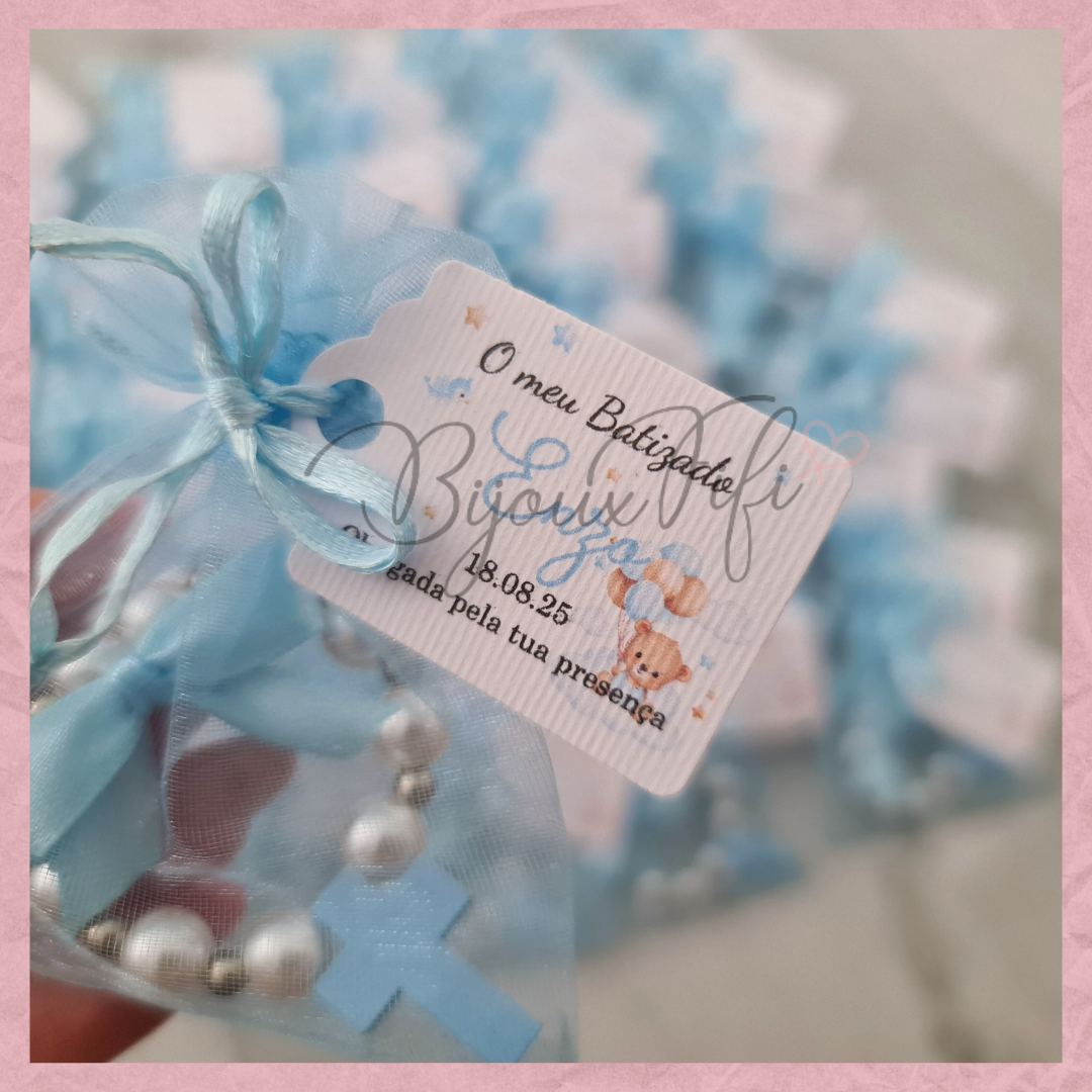 Saco com Dezena "Cute Bear" Blue