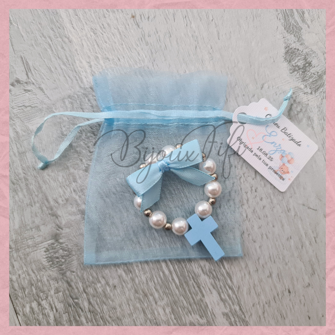 Saco com Dezena "Cute Bear" Blue