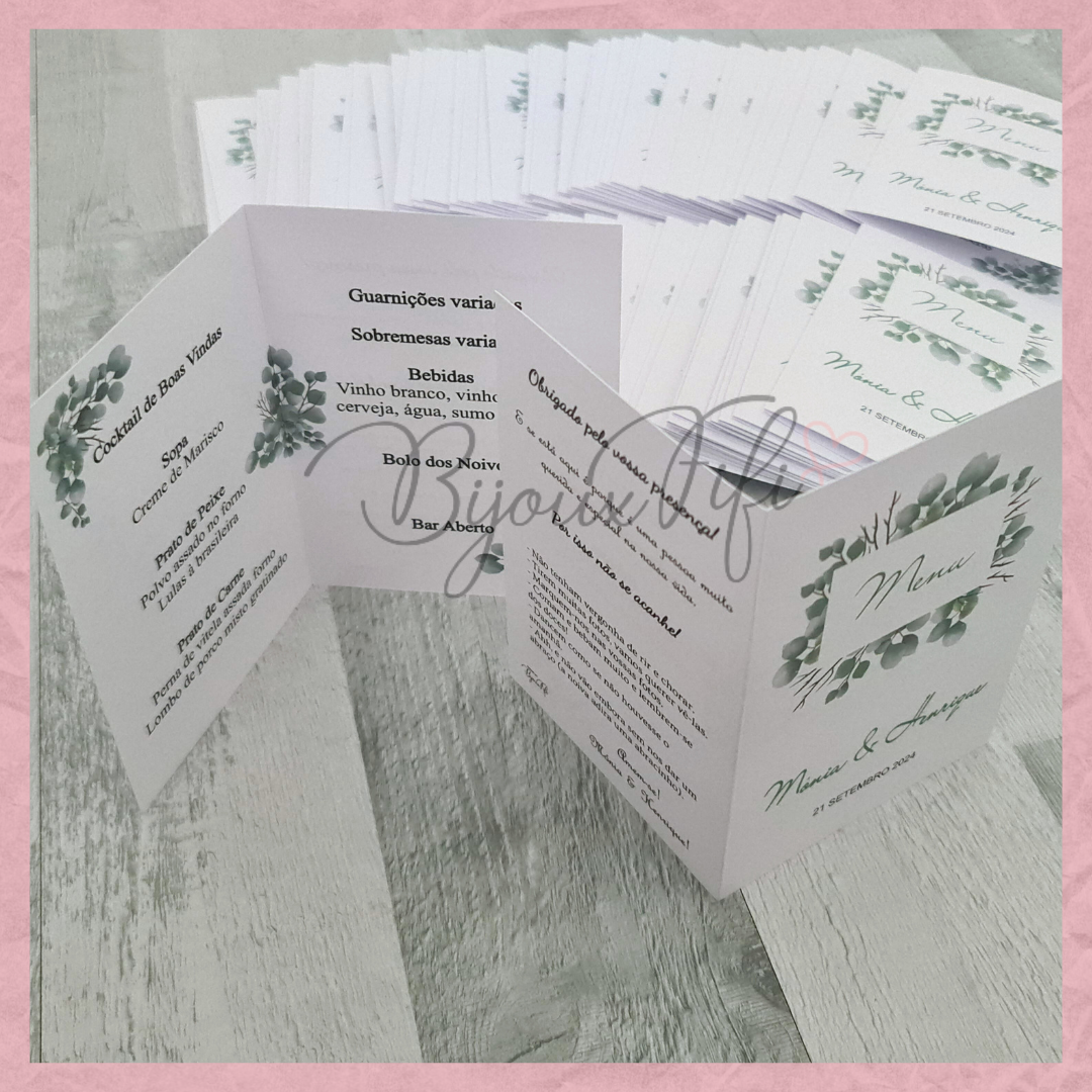 Ementa livro "Eucalyptus" MB056