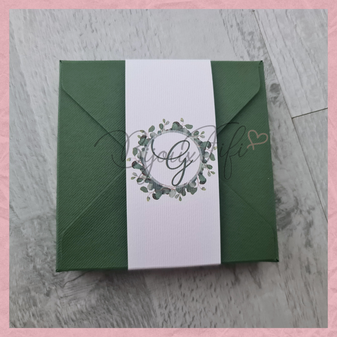 Caixa com gesso perfumado "Eucalyptus"