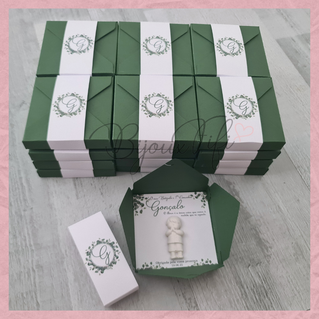 Caixa com gesso perfumado "Eucalyptus"
