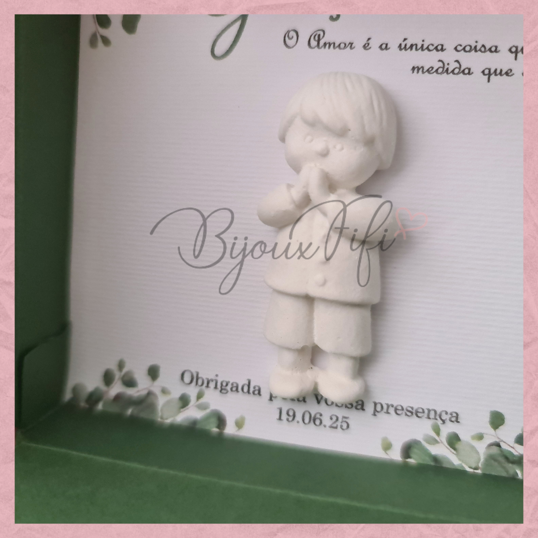 Caixa com gesso perfumado "Eucalyptus"