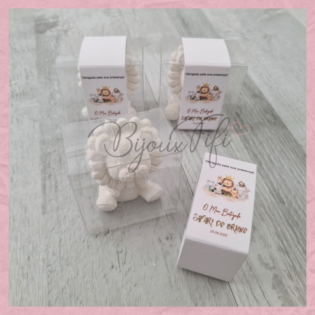 Leão Gesso Perfumado com caixa "Safari"