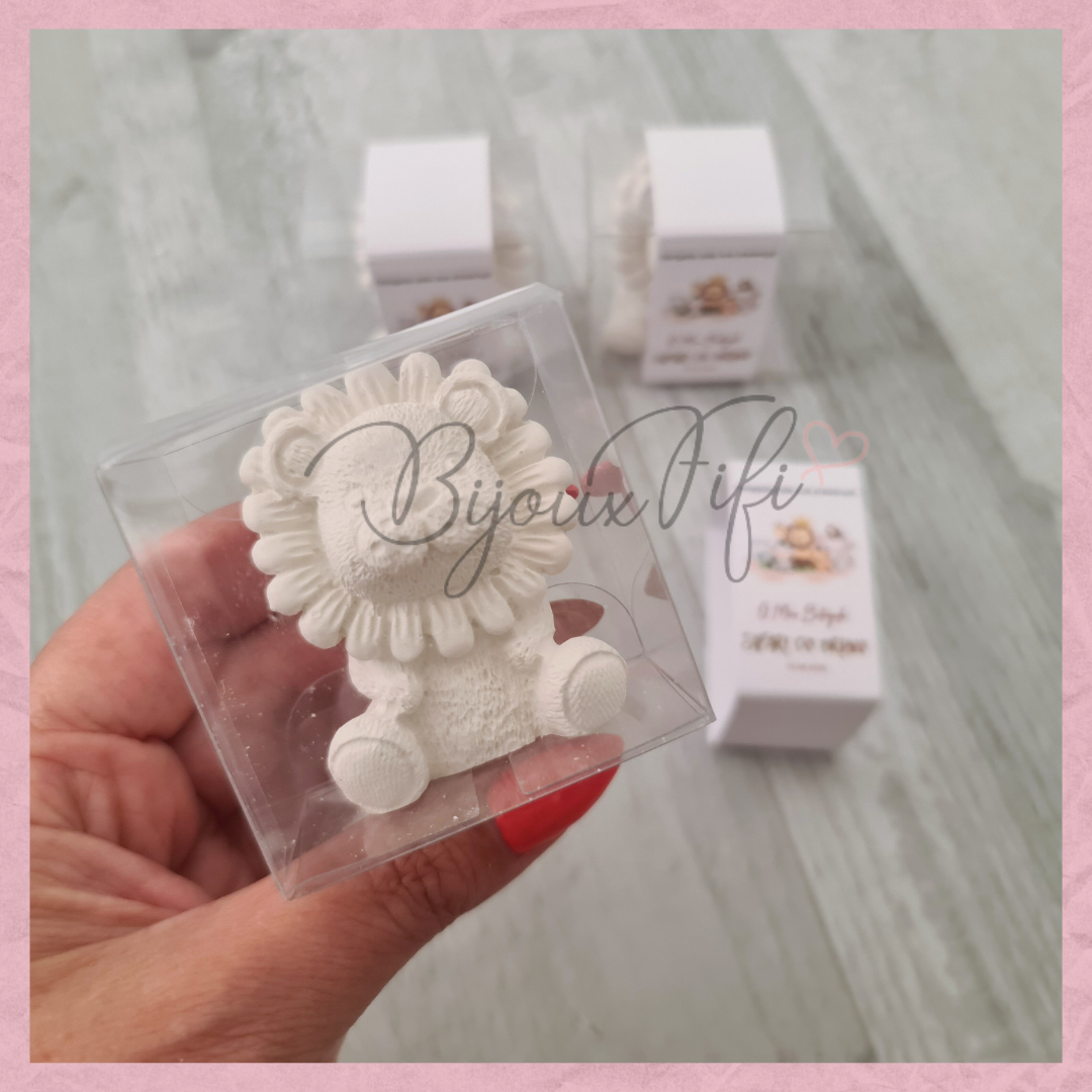 Leão Gesso Perfumado com caixa "Safari"