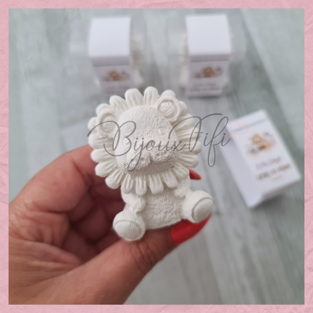 Leão Gesso Perfumado com caixa "Safari"
