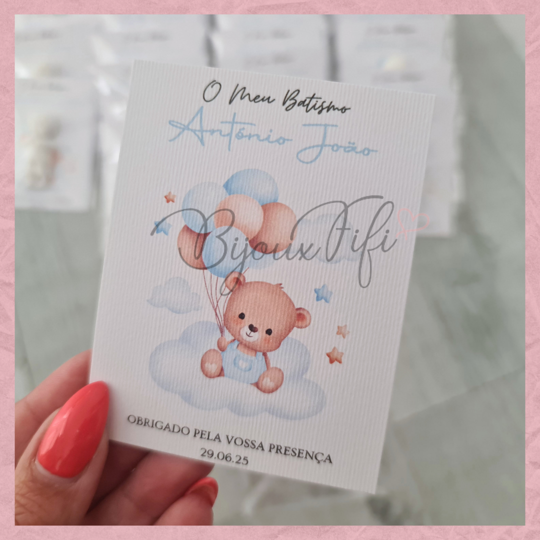Gesso perfumado "Cute Bear" Blue