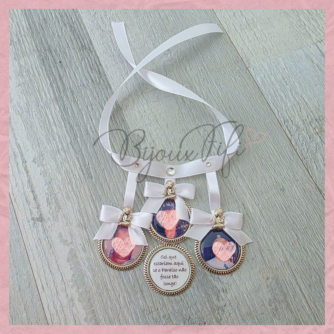 Conjunto de 4 Medalhas