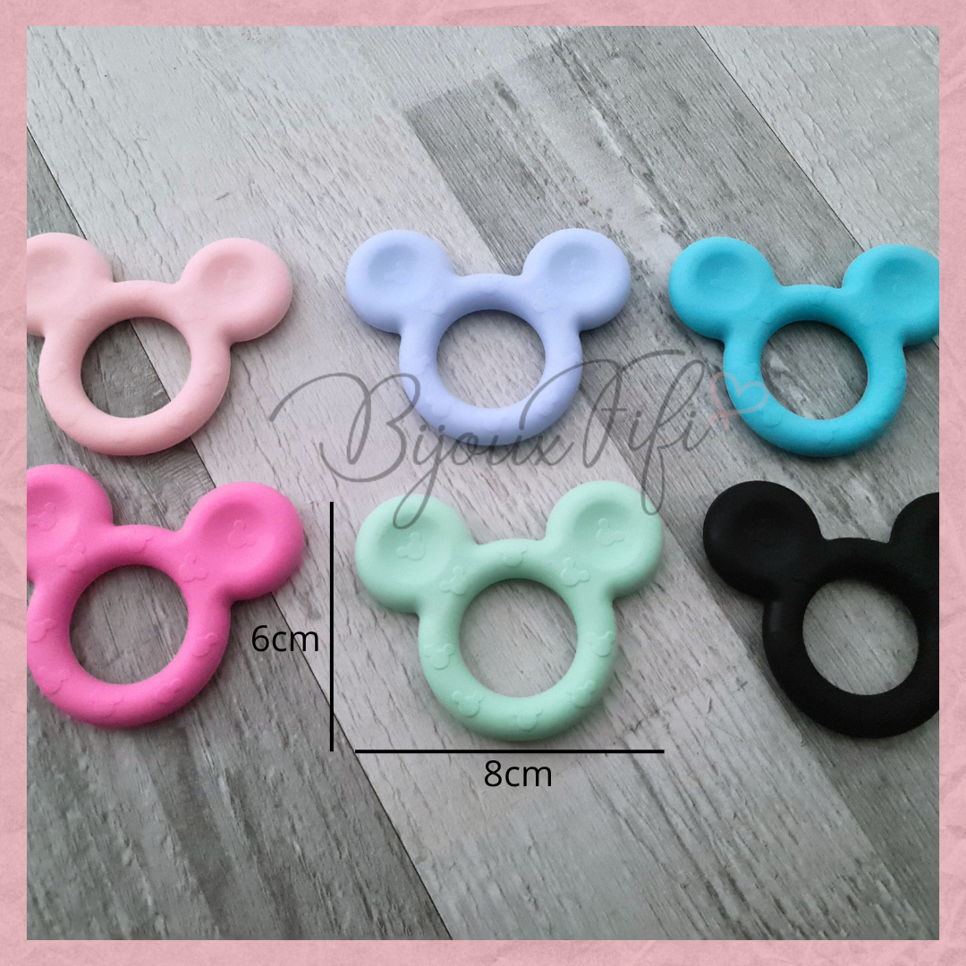 Mordedor de silicone com NOME