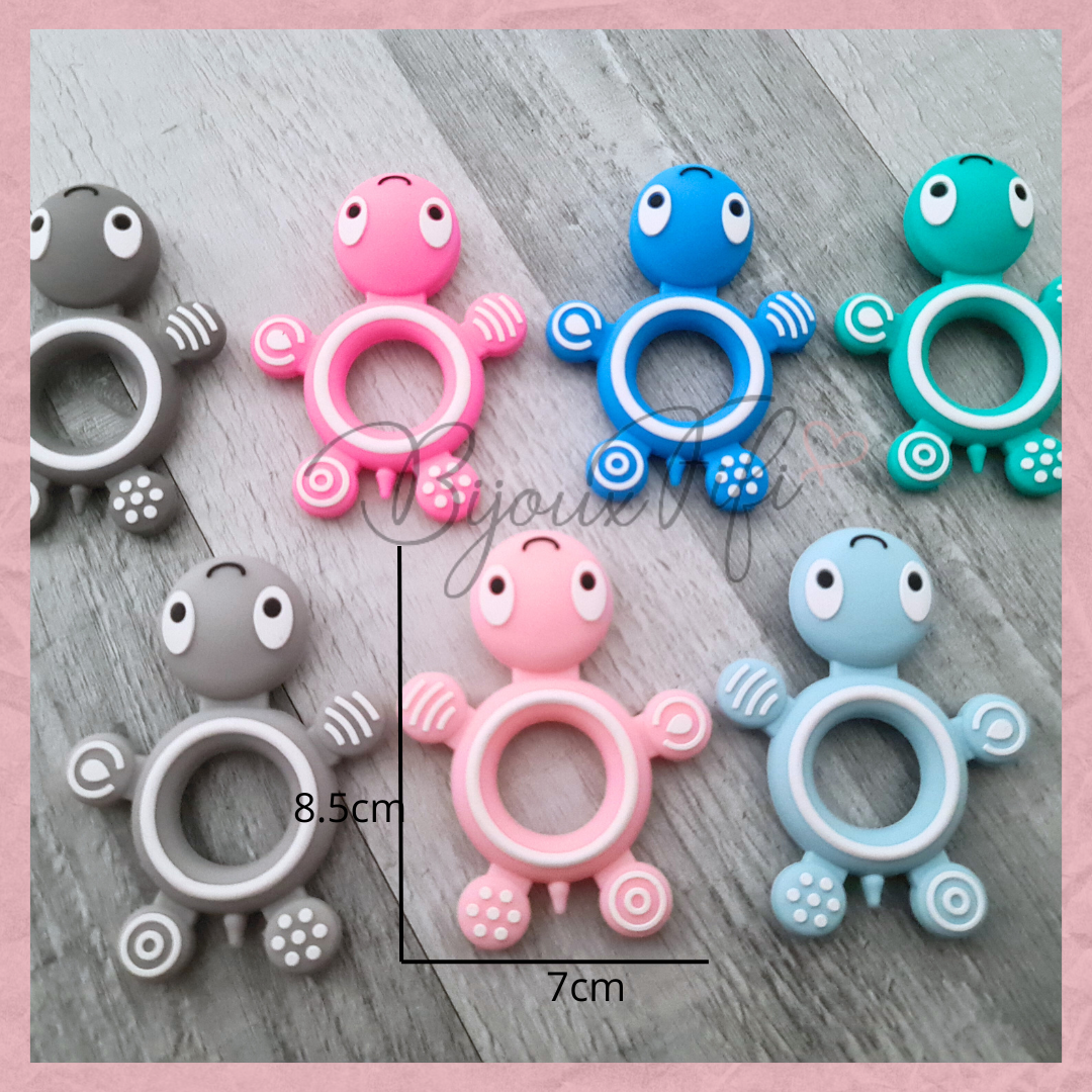 Mordedor de silicone com NOME