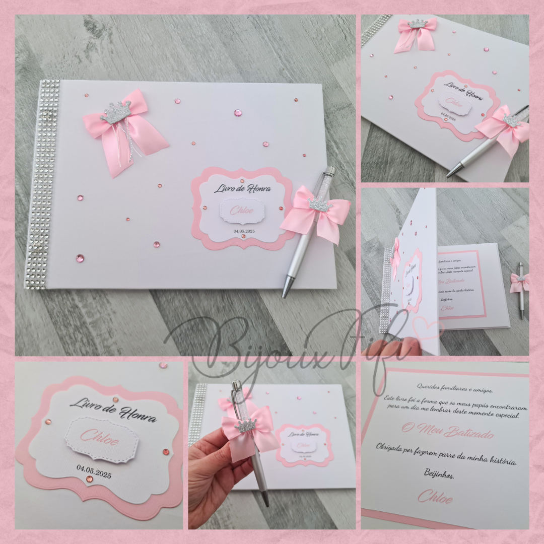 Livro de Honra A4 "Glamour"