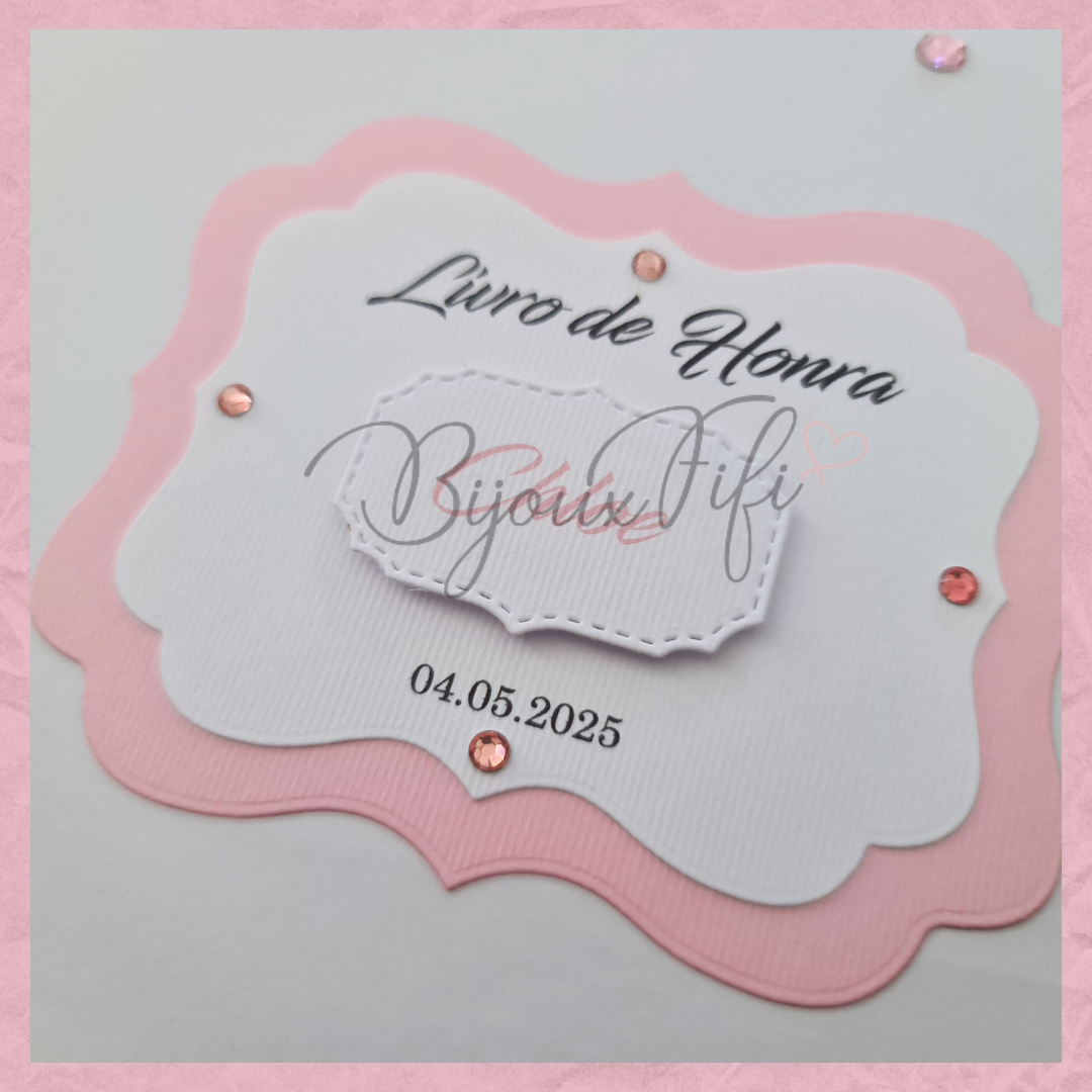 Livro de Honra A4 "Glamour"