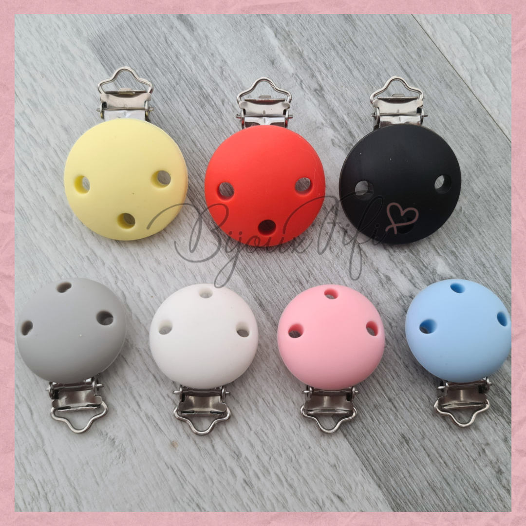 Prende Chucha de silicone com NOME