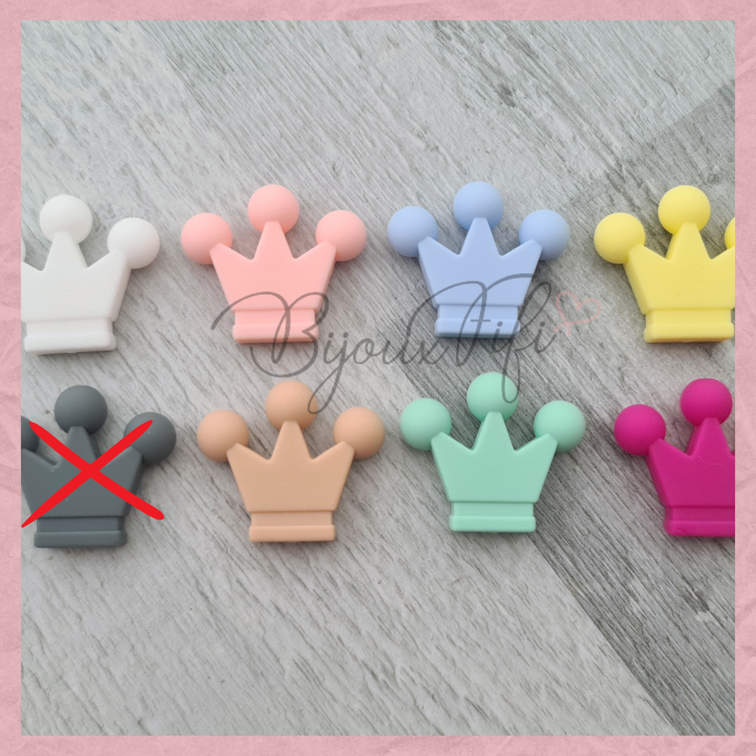 Prende Chucha de silicone com NOME