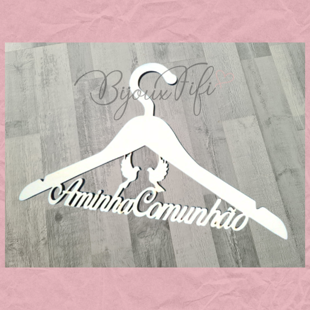 Cabide A Minha Comunhão (cor)