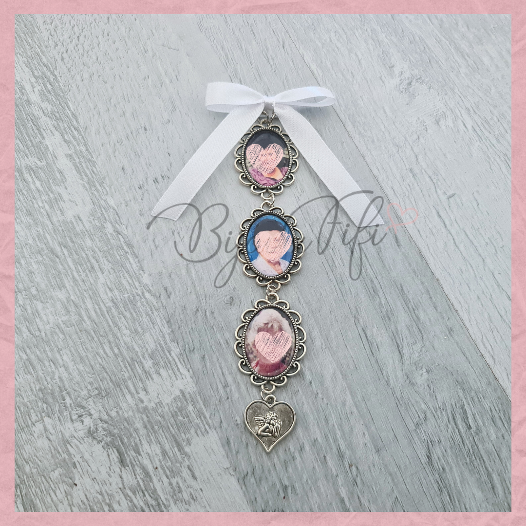 Conjunto de 3 Medalhas ♡