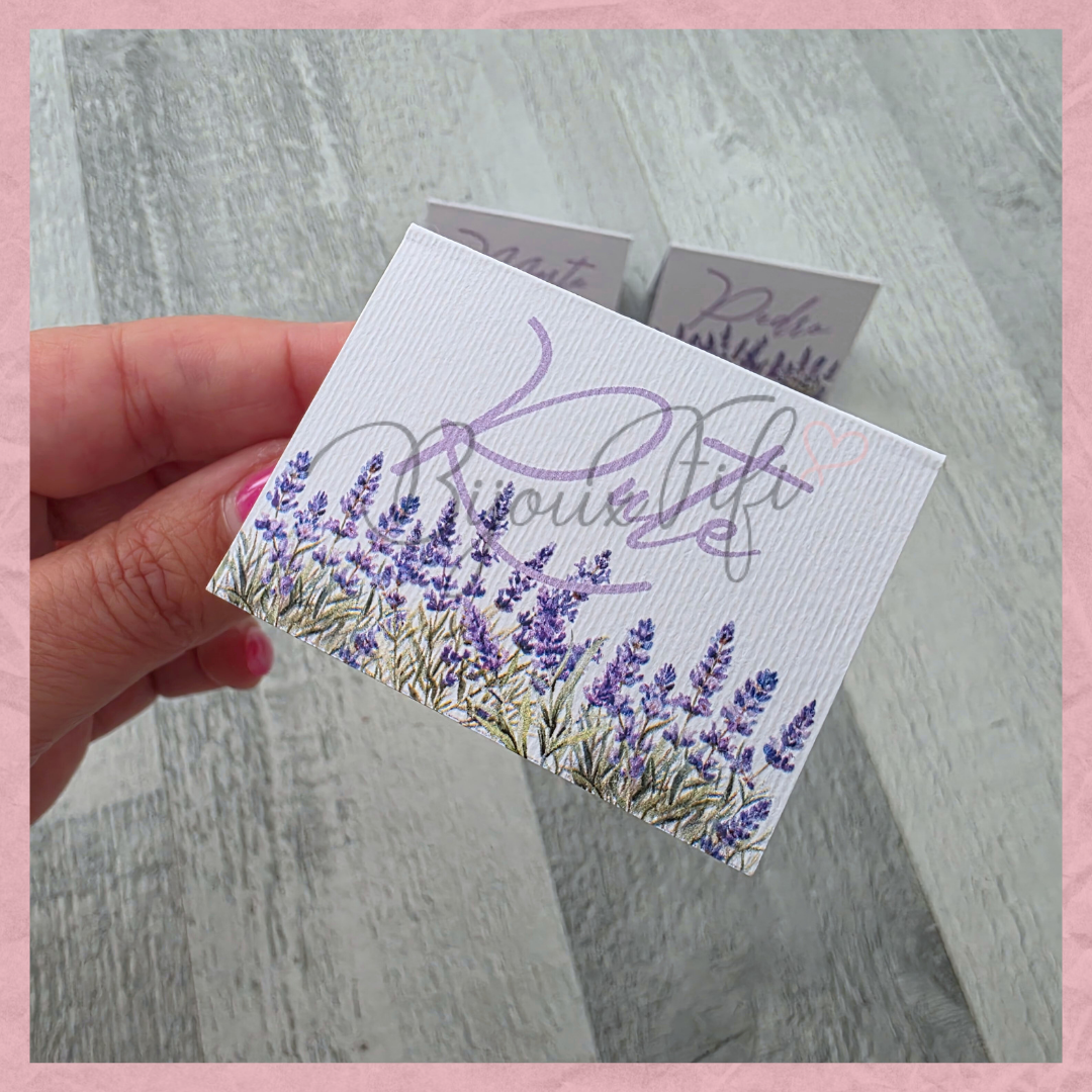Marcador de Mesa Individual II "Lavanda"