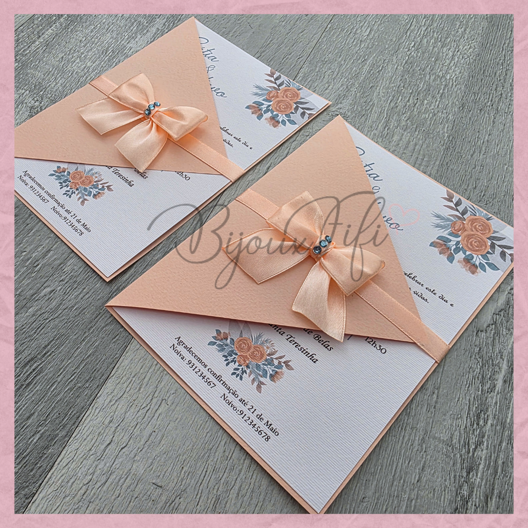 Convite Wedding Capa "Ice so Blue"