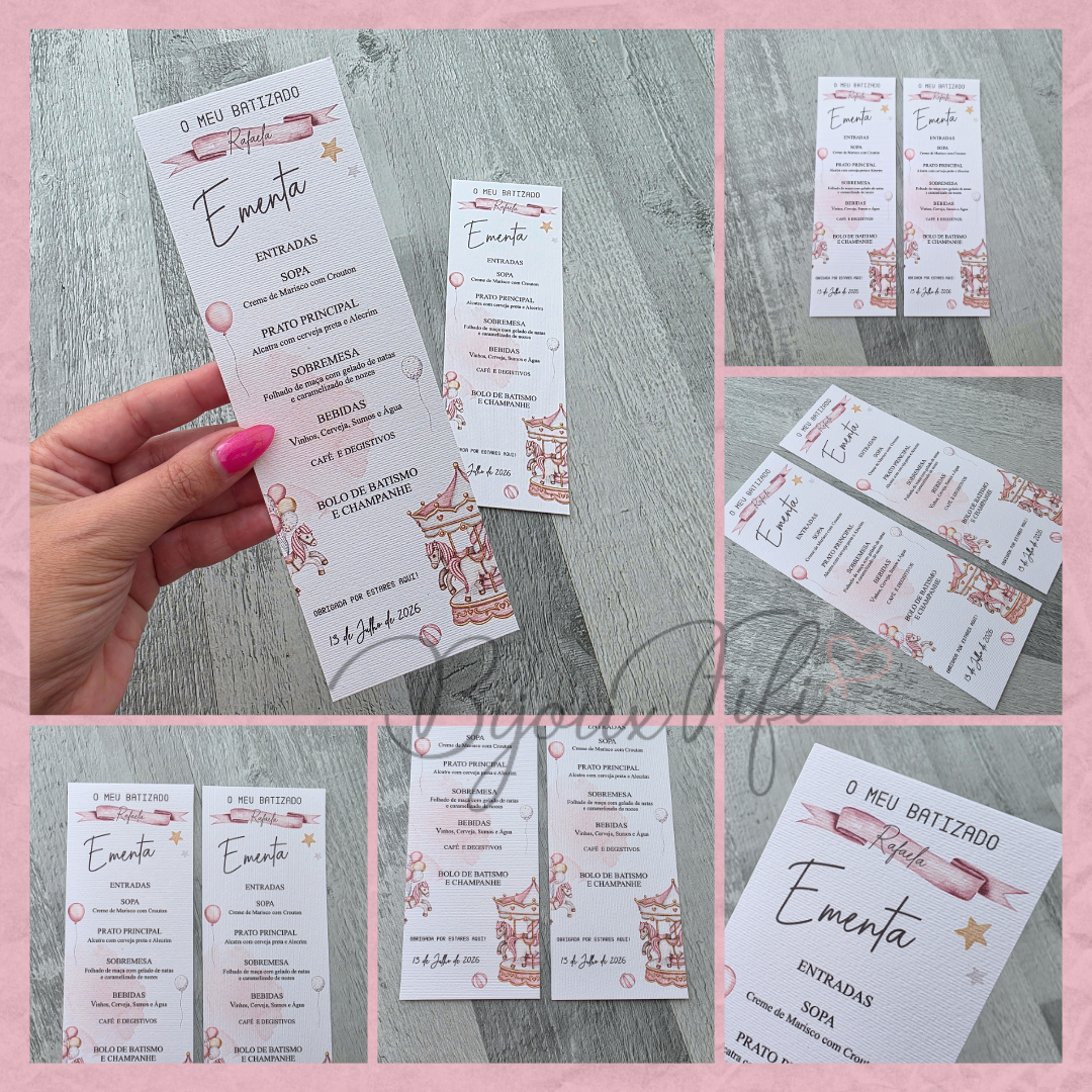 Ementa "Fun Park" Rose