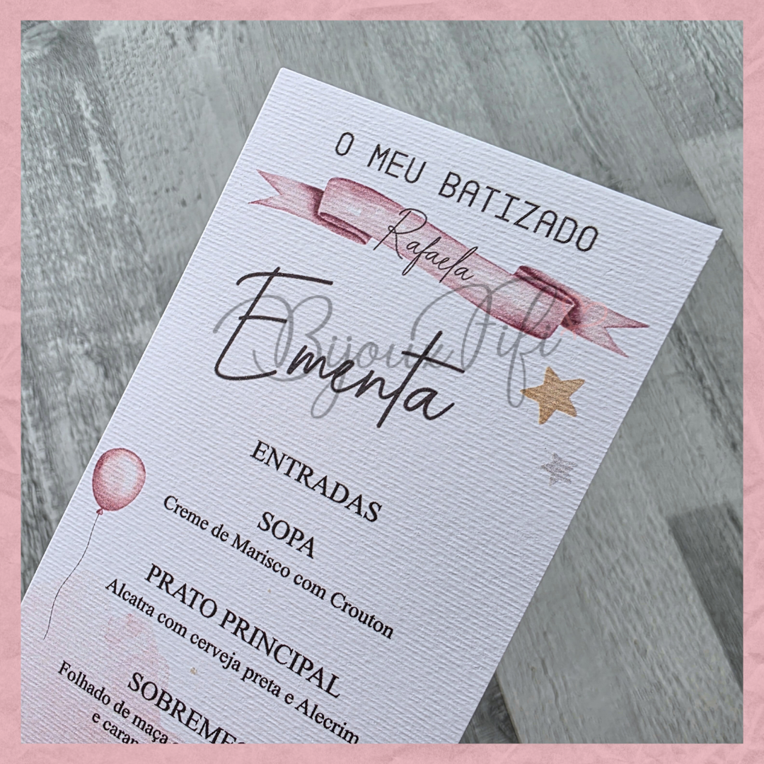 Ementa "Fun Park" Rose