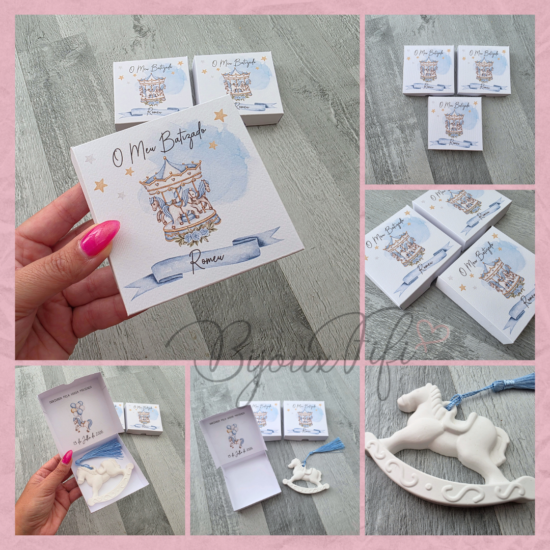 Caixa com gesso perfumado "Fun Park" Blue