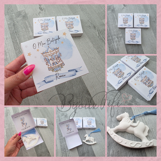 Caixa com gesso perfumado "Fun Park" Blue