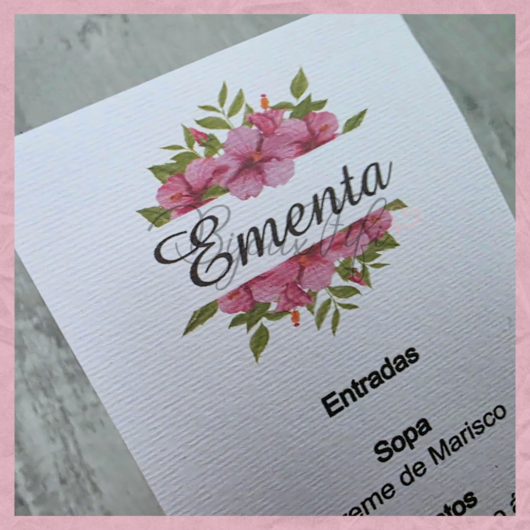 Ementa "Hibiscus"
