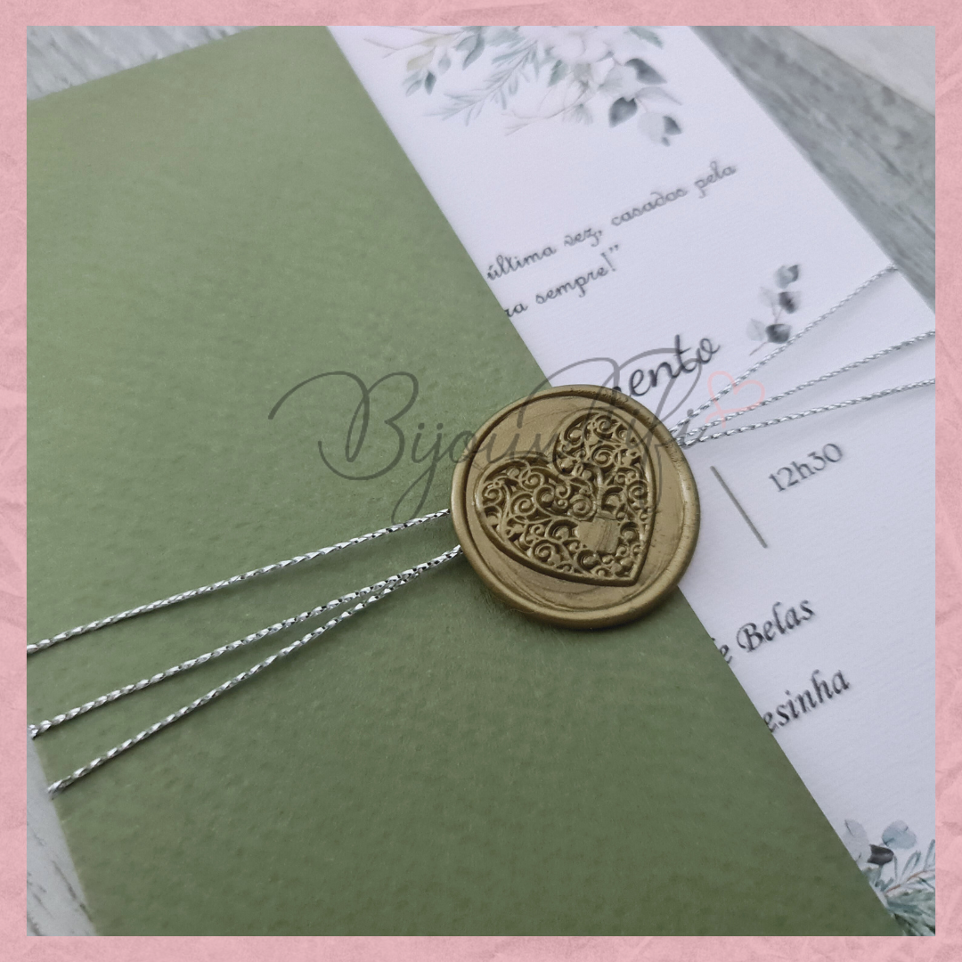 Convite Wedding "Pure Cotton" MB048