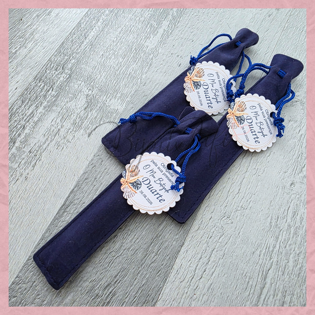 Caneta Bambu Bolsa "Cruise Ticket"