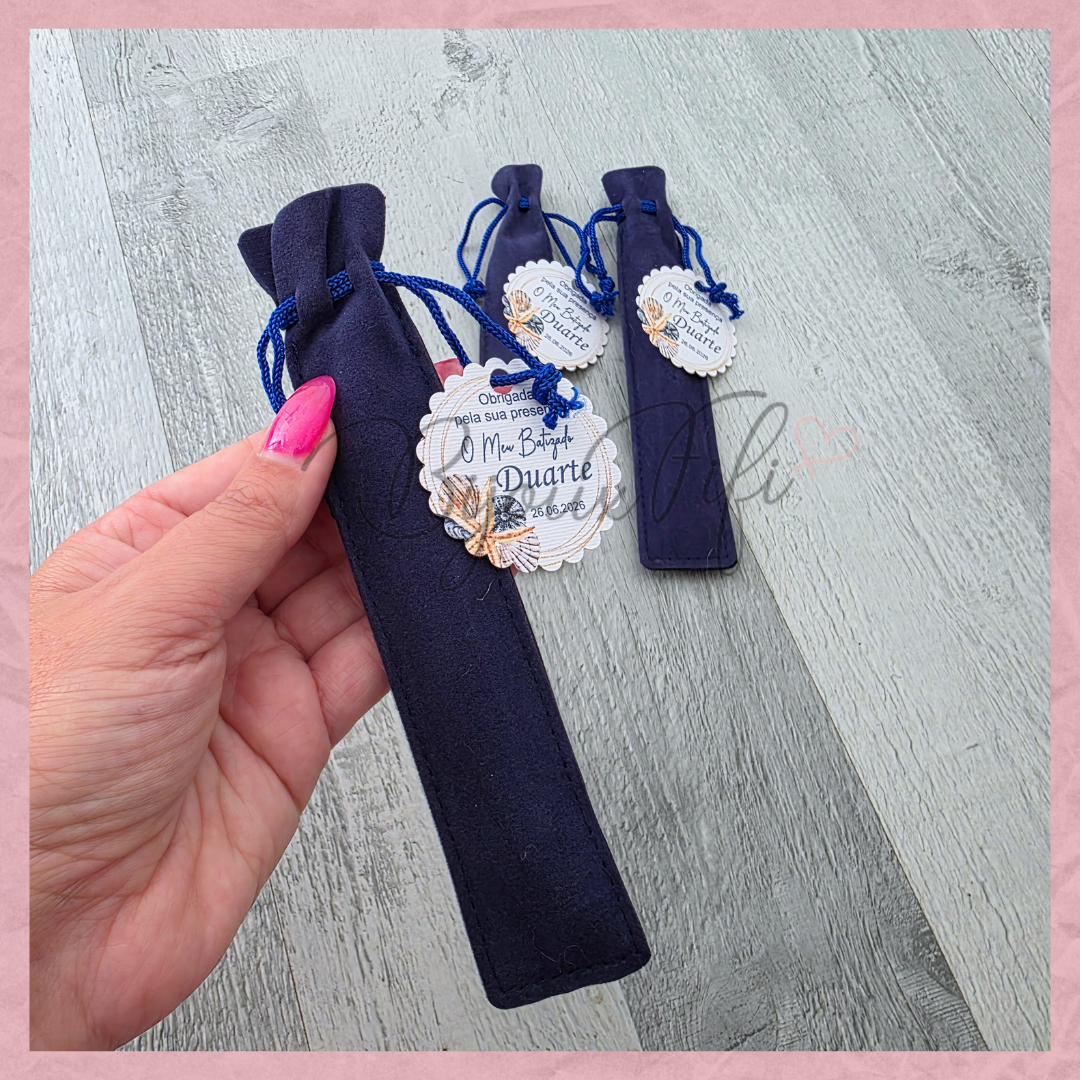 Caneta Bambu Bolsa "Cruise Ticket"