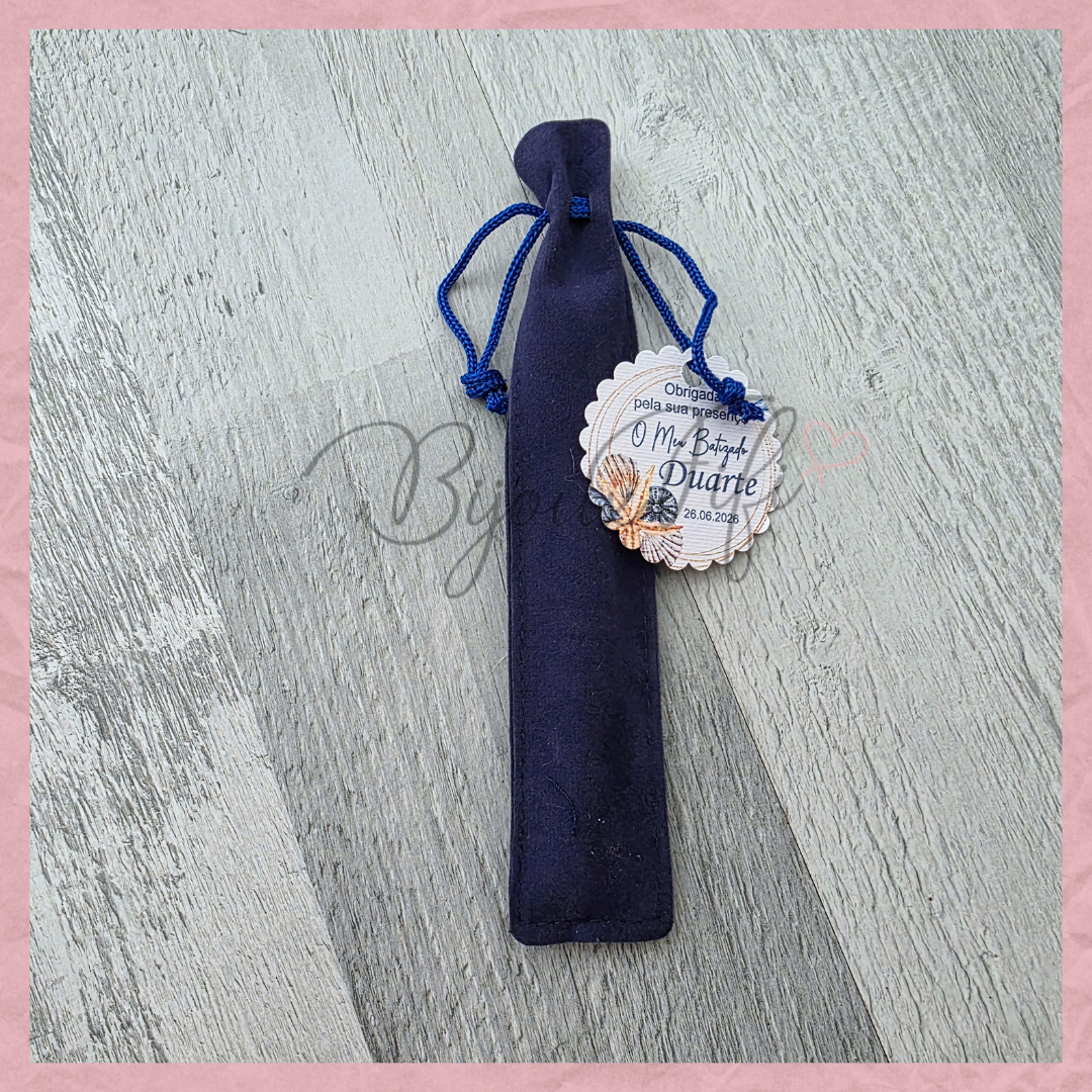 Caneta Bambu Bolsa "Cruise Ticket"