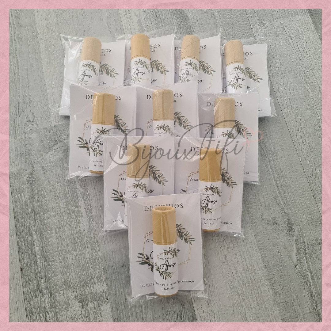 Pack 6 Lápis de cor + desenhos "Natural Oliva"