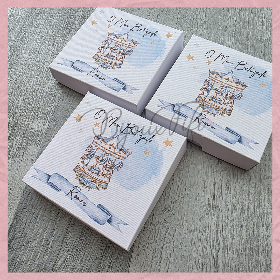 Caixa com gesso perfumado "Fun Park" Blue