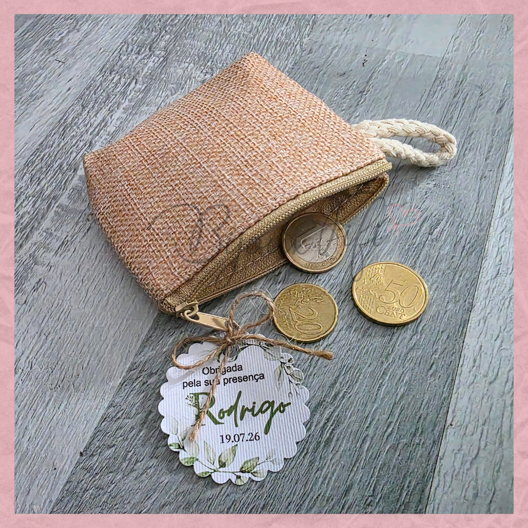 Bolsa porta-moedas "Greenery"