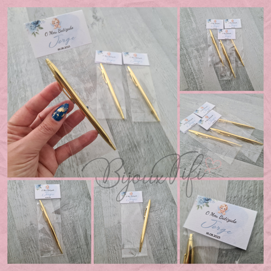 Caneta dourada "Cute Angel"